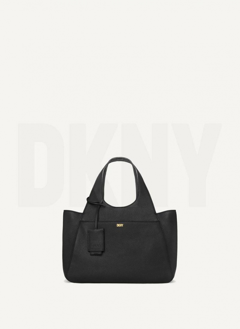 τσάντεσ tote DKNY The Medium Effortless γυναικεια μαυρα | Greece_D1739