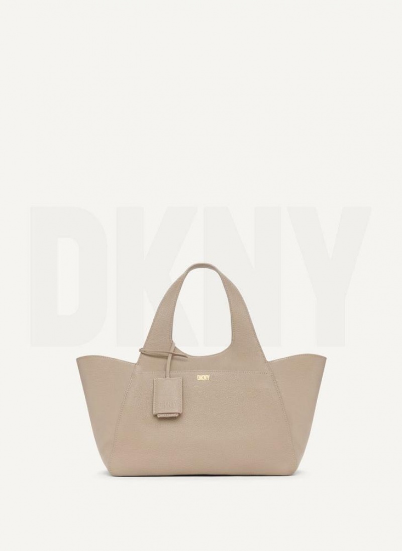 τσάντεσ tote DKNY The Medium Effortless γυναικεια Χακί | Greece_D0379