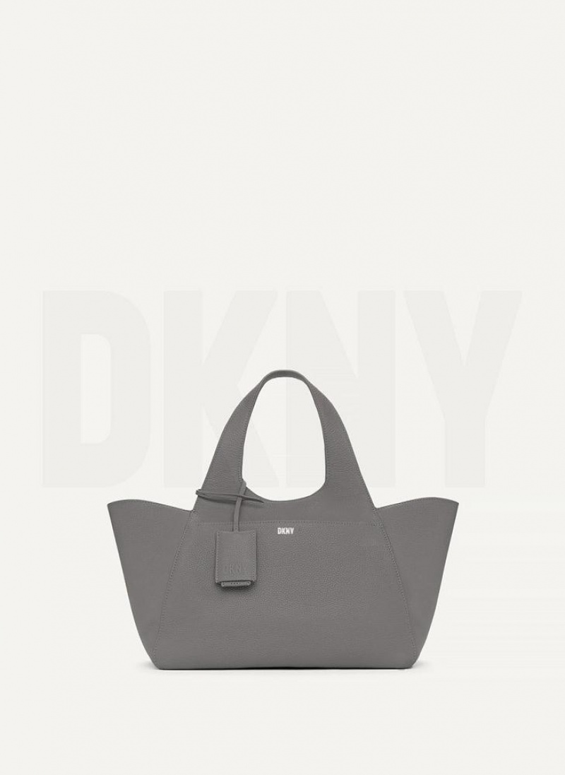 τσάντεσ tote DKNY The Medium Effortless γυναικεια σκούρο γκρι | Greece_D0117