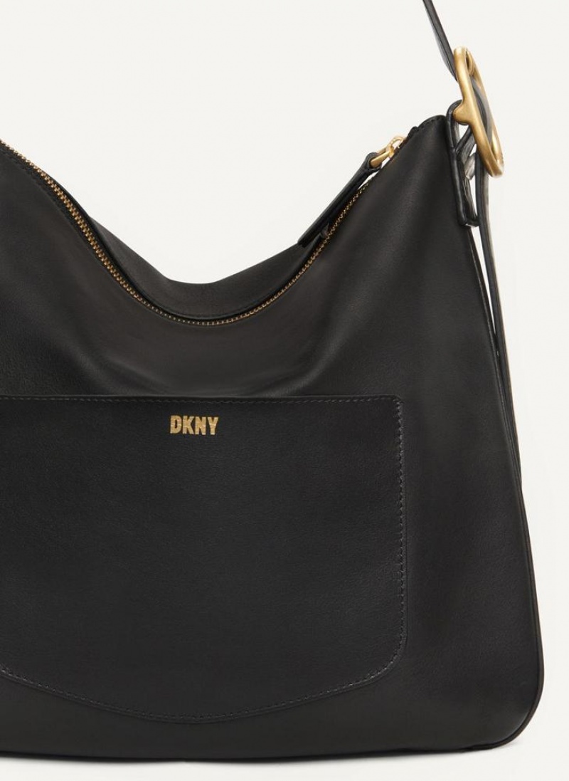 τσάντεσ tote DKNY The Medium Optimist γυναικεια μαυρα | Greece_D1609