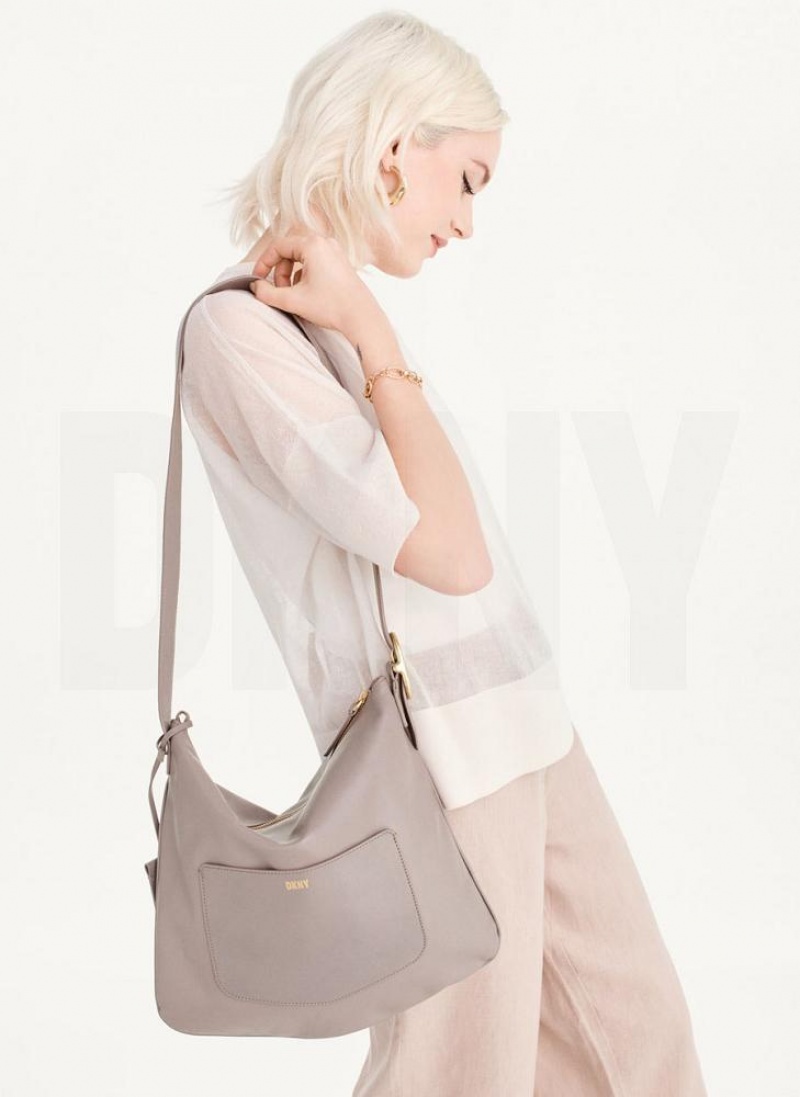 τσάντεσ tote DKNY The Medium Optimist γυναικεια καφε | Greece_D1589