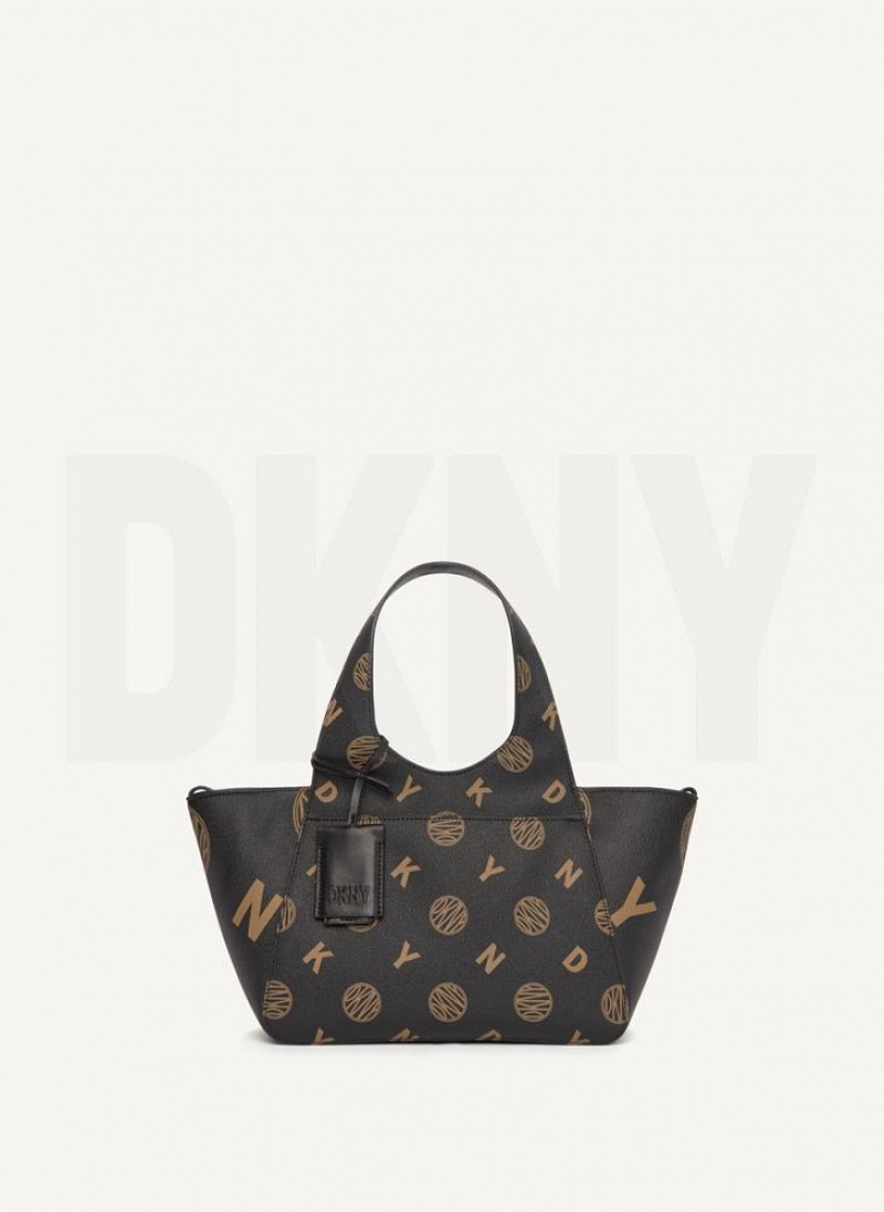 τσάντεσ tote DKNY The Small Logo Effortless γυναικεια μαυρα | Greece_D1375