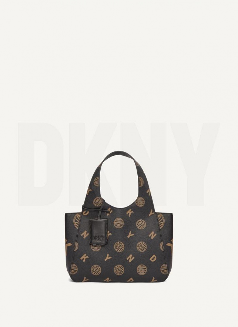 τσάντεσ tote DKNY The Small Logo Effortless γυναικεια μαυρα | Greece_D1375