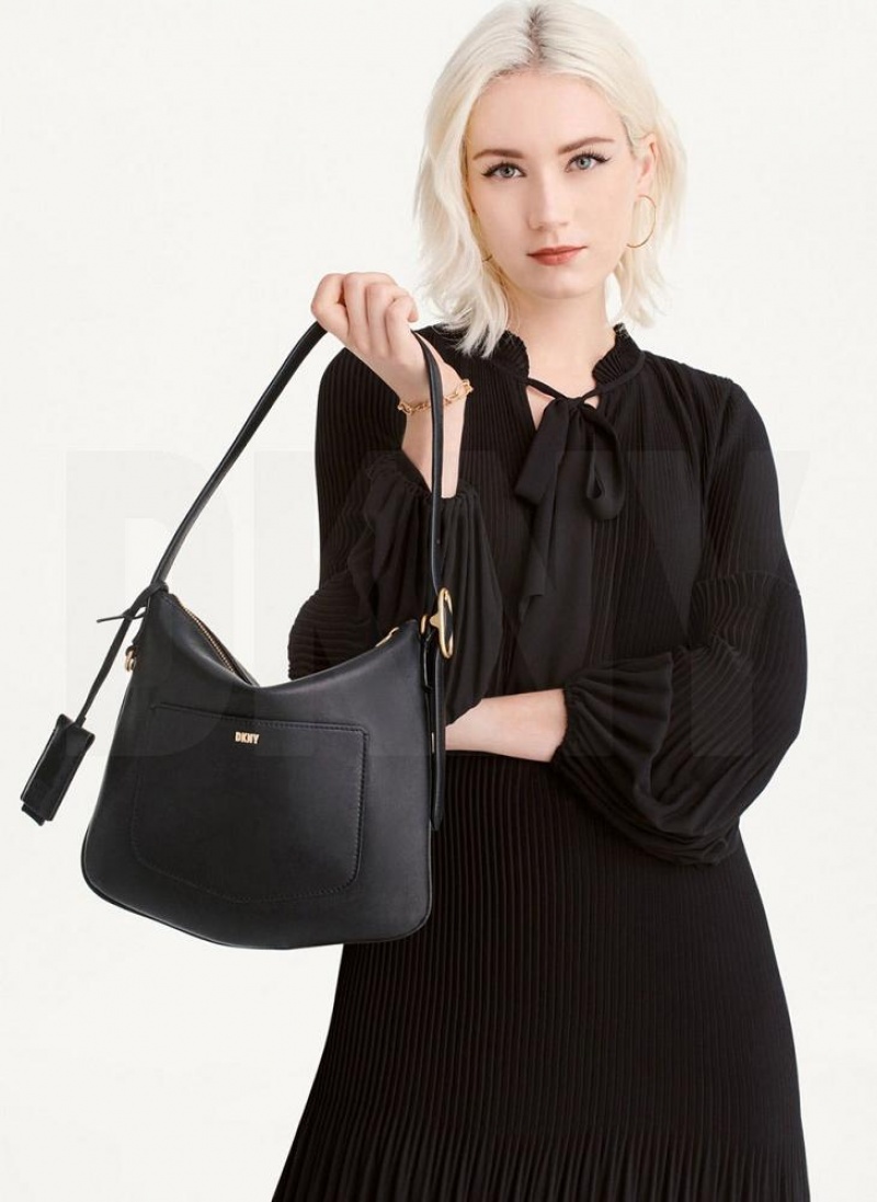 τσάντεσ tote DKNY The Small Optimist γυναικεια μαυρα | Greece_D1507