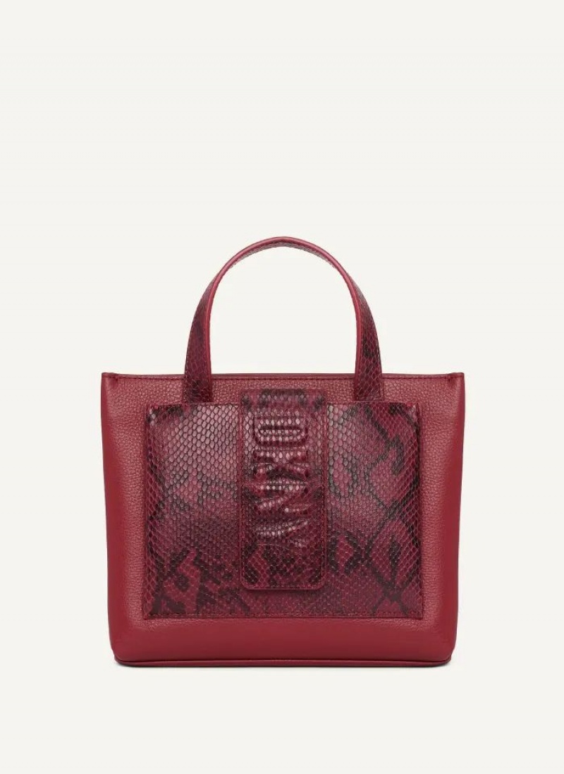 τσάντεσ tote DKNY Uptown Exotic δερματινα Small γυναικεια κοκκινα | Greece_D0387